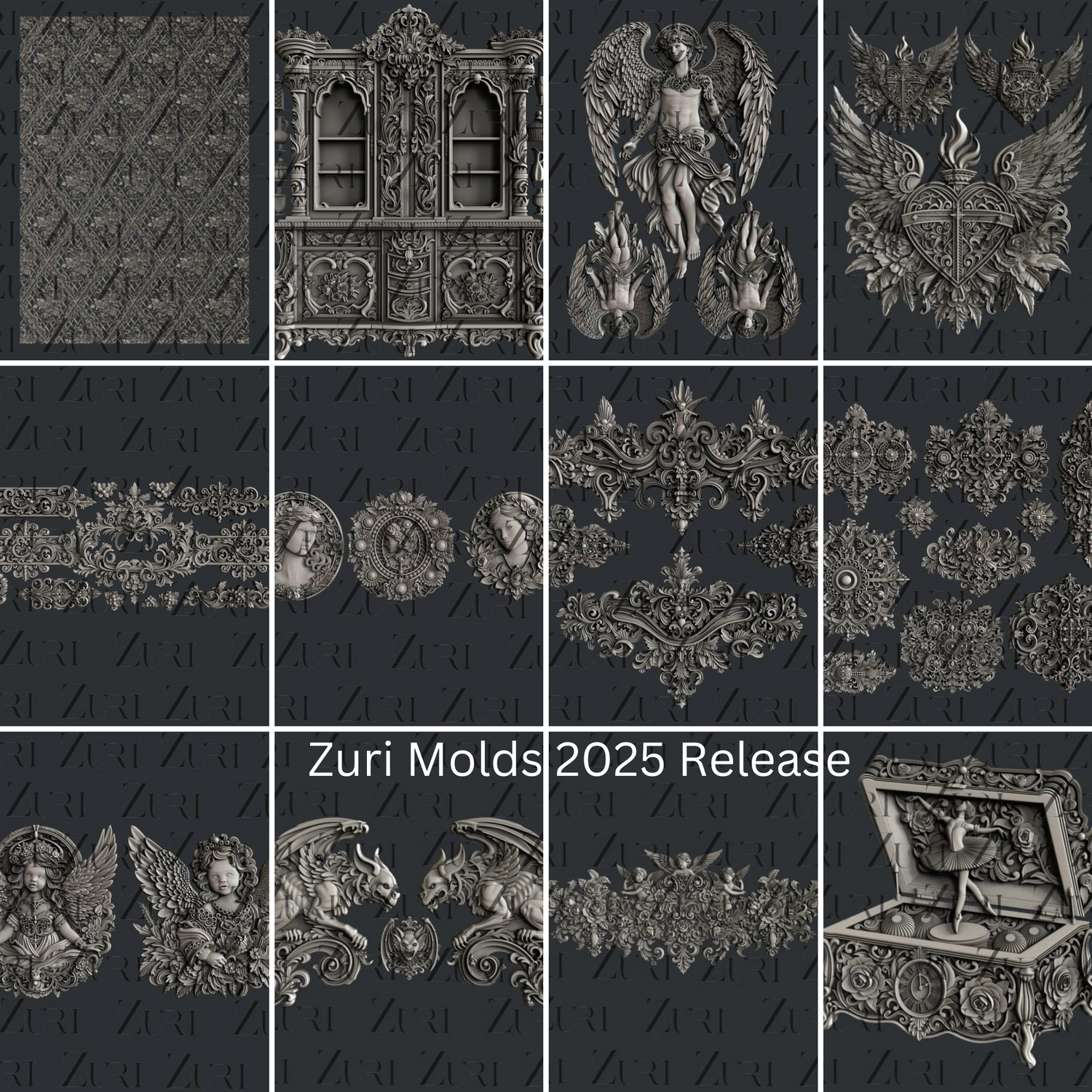 2025 Release Silicone Molds