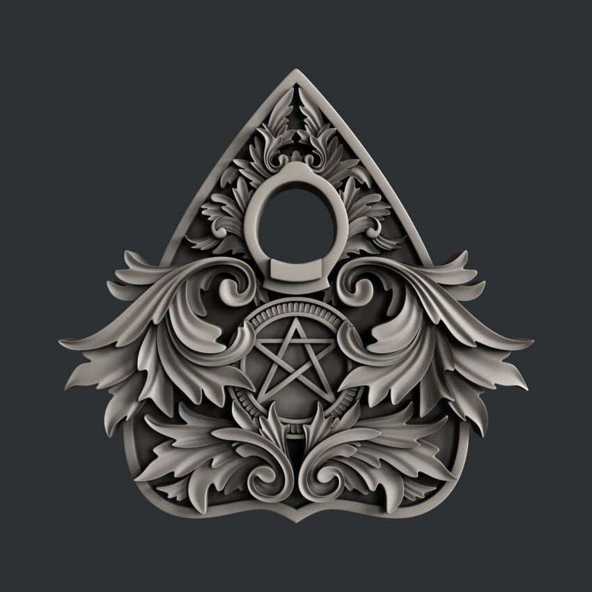 Ouija Planchette silicone mold by Zuri