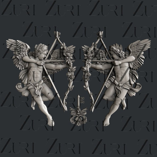Cupid's Mischief Silicone Mould by Zuri Designs
