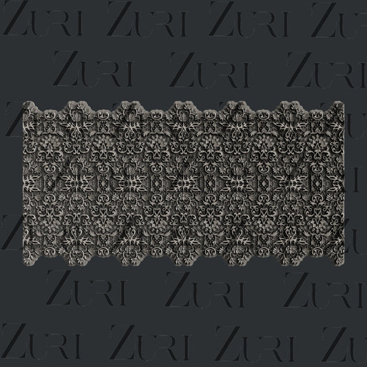 Floral Lace Texture Sheet silicone mold by Zuri