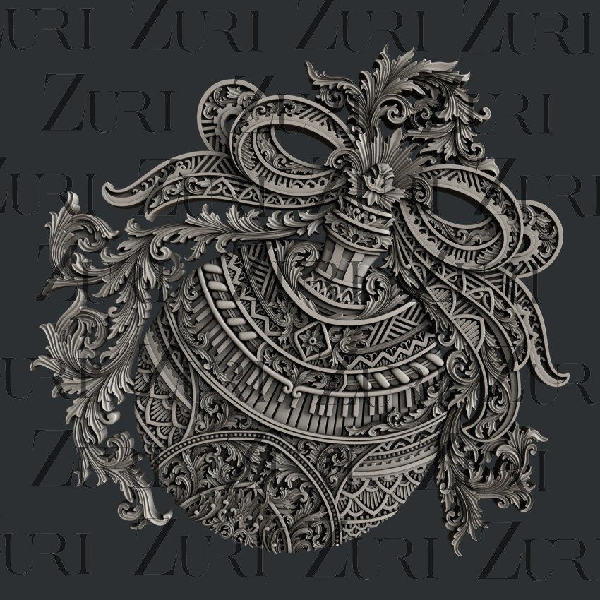 Christmas Bauble Silicone Mold by Zuri LIMITED EDITION