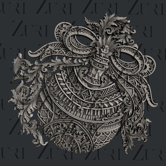 Christmas Bauble Silicone Mold by Zuri LIMITED EDITION