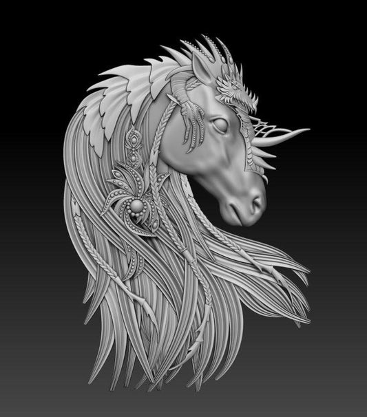 Lexus The Elven Horse silicone mold by Zuri