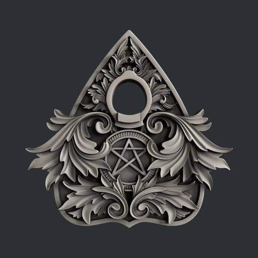 Ouija Planchette silicone mold by Zuri