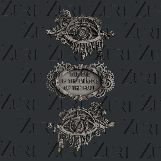 Steampunk Eyes Silicone Mold by Zuri