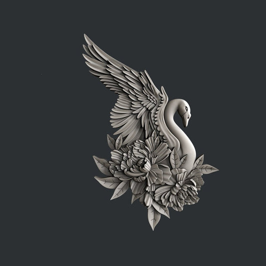 Swan Dreams silicone mold by Zuri
