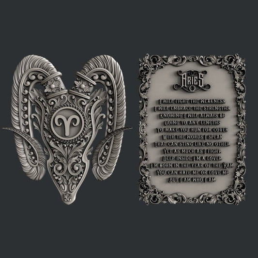 The Aries silicone mold by Zuri